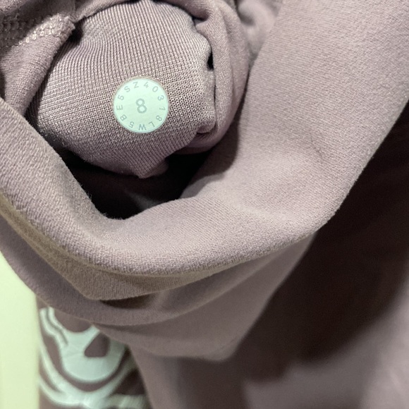 Lululemon x SoulCycle Vegas align tights size 8 - light purple - Picture 5 of 5